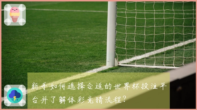 新手如何选择合适的世界杯投注平台并了解体彩竞猜流程？